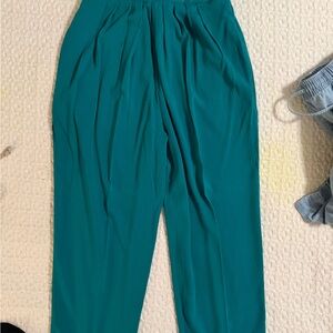 Wide-Leg Women’s Pants in Teal